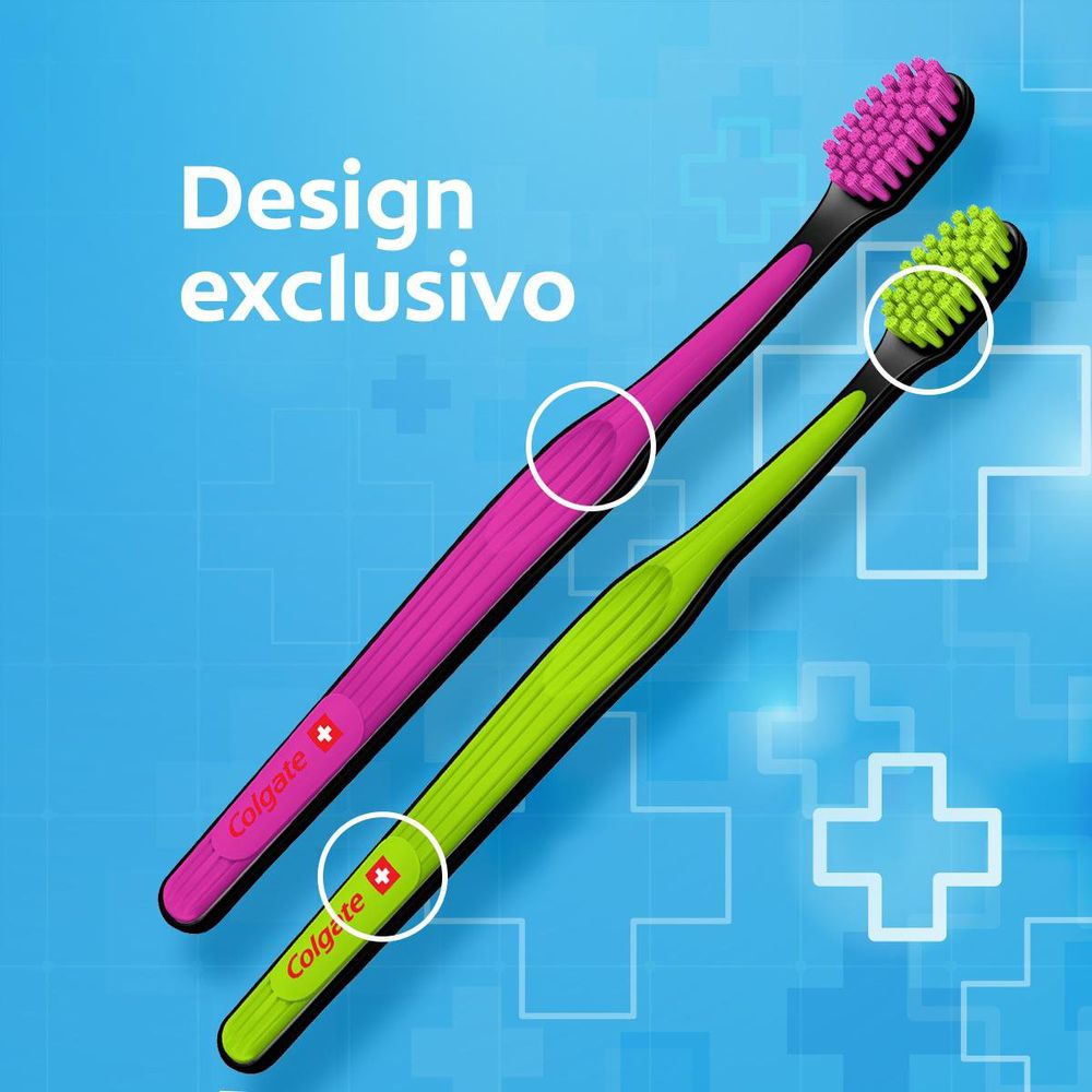 Escova de Dente Colgate Ultra Soft Edição Especial 3 unid